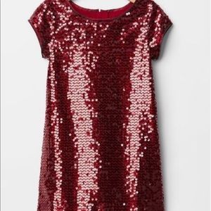 GAP girls sequin dress